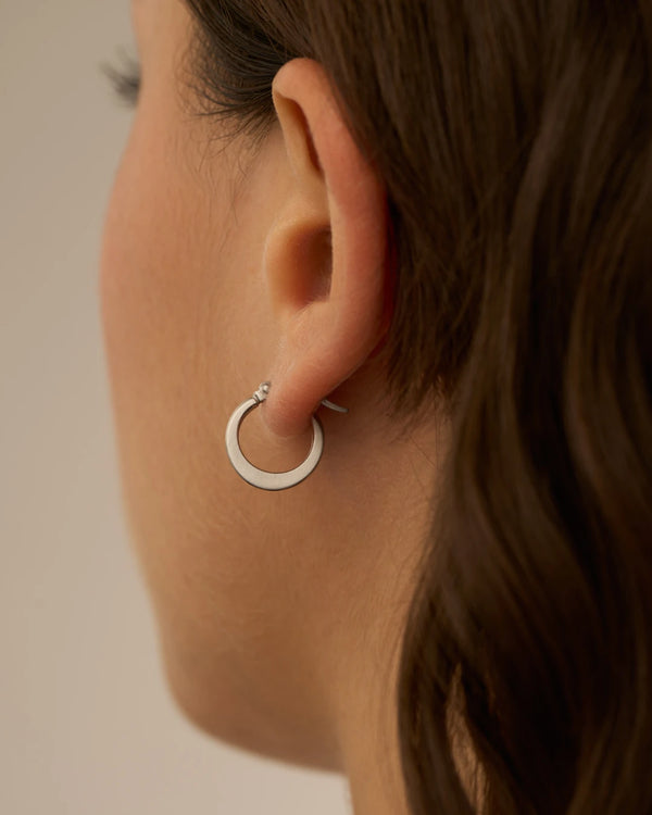 Crescent Matte Hoop