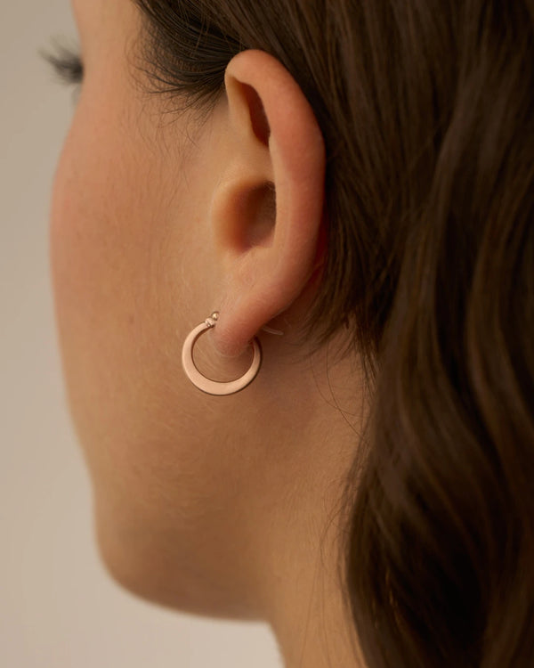 Crescent Matte Hoop