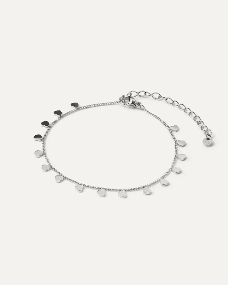 Heart Charm Bracelet