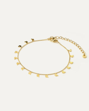 Butterfly Charm Armband