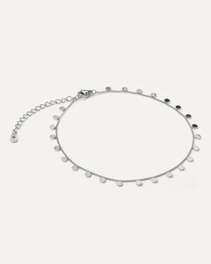 Circle Charm Fußkettchen