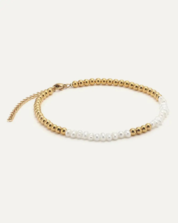 Pearl Bead Fußkettchen