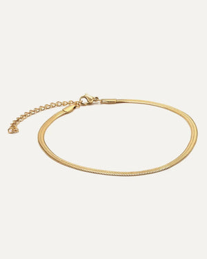 Snake Chain Fußkettchen