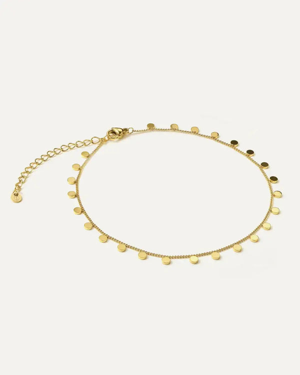 Circle Charm Fußkettchen