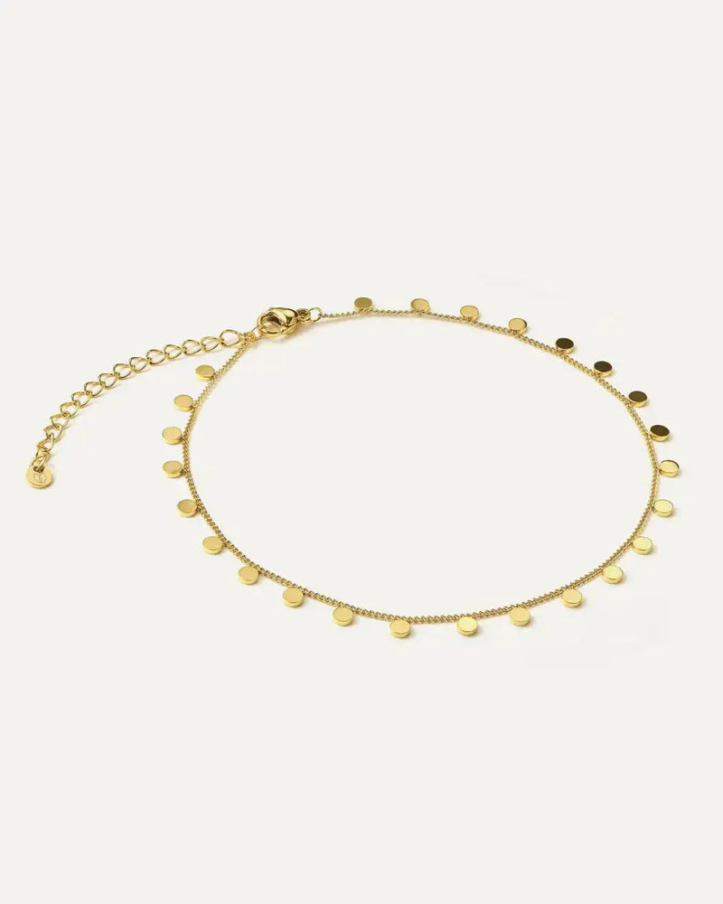 Circle Charm Anklet