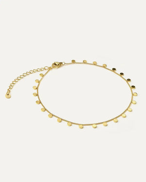 Circle Charm Anklet