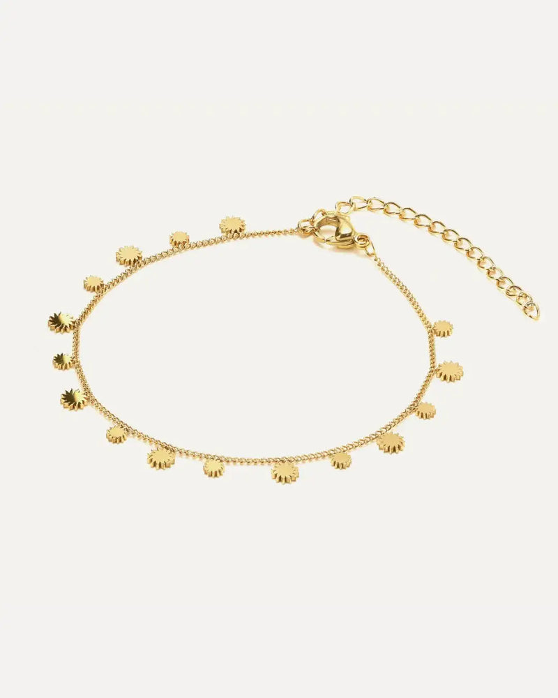 Sun Charm Bracelet