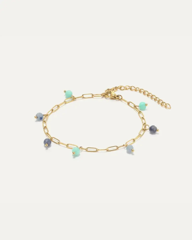 Stone Bead Bracelet