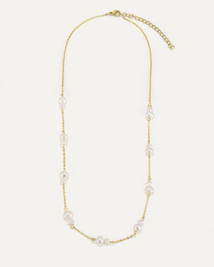 Double Pearl Halskette