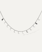 Moon Charm Halskette