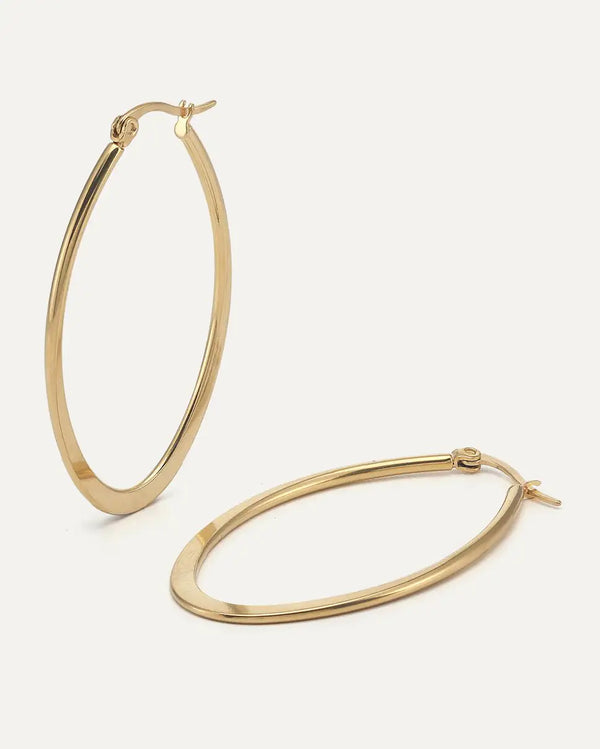 Flat Oval Hoop