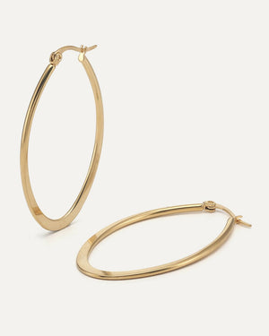Flat Oval Hoop