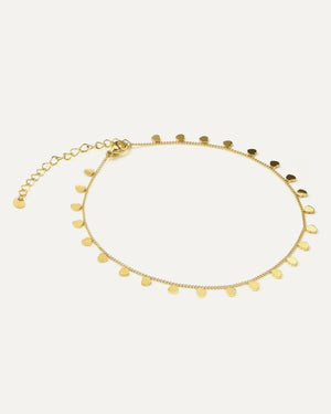 Heart Charm Fußkettchen