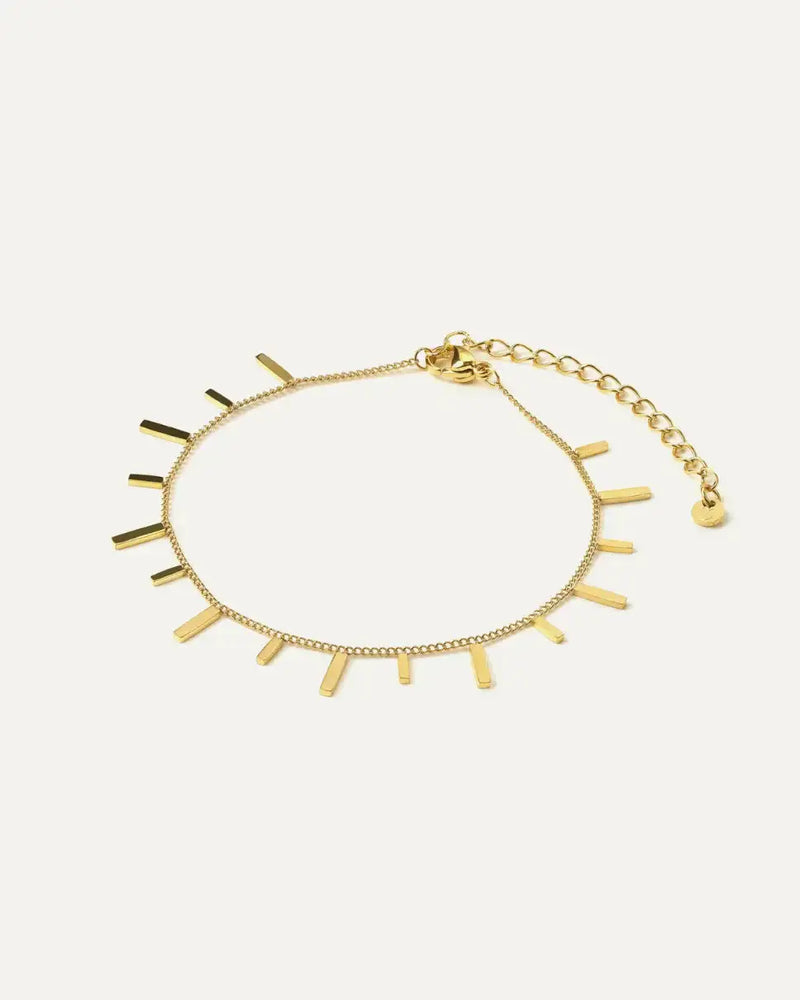 Bar Charm Bracelet