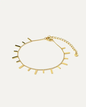 Bar Charm Bracelet