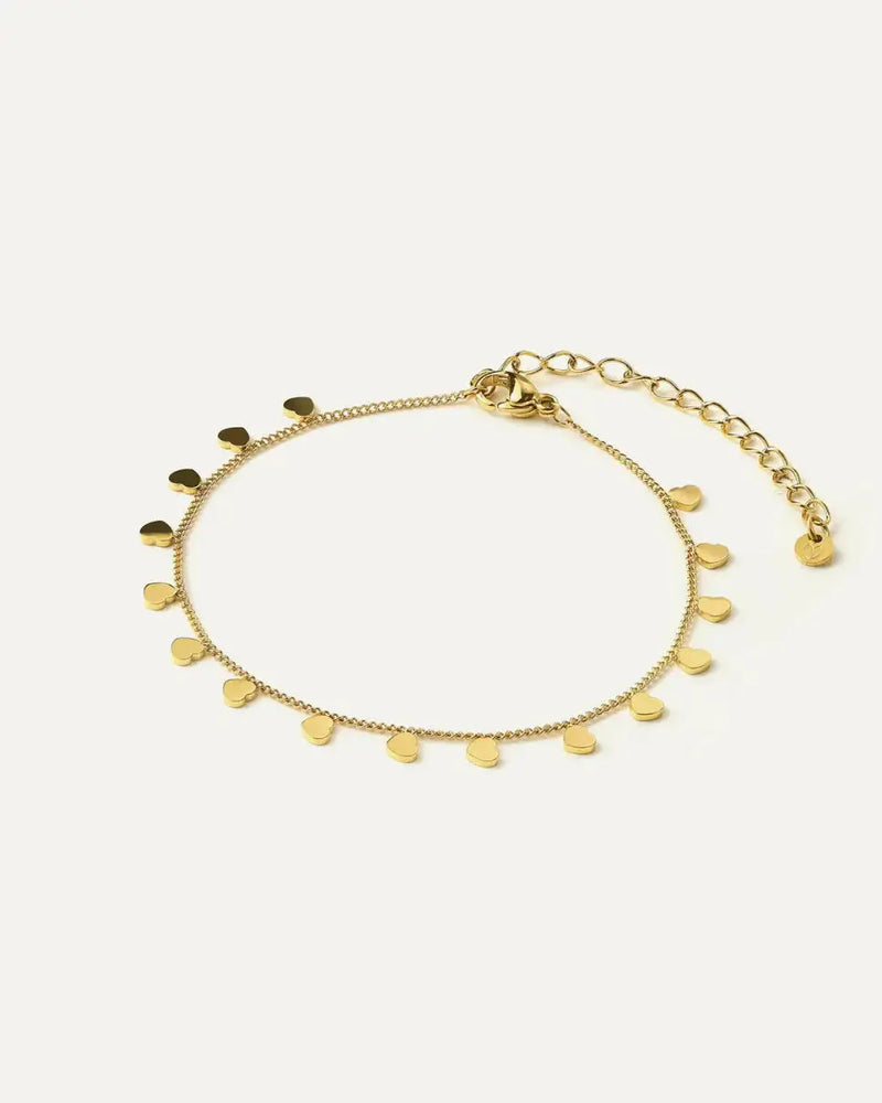 Heart Charm Bracelet