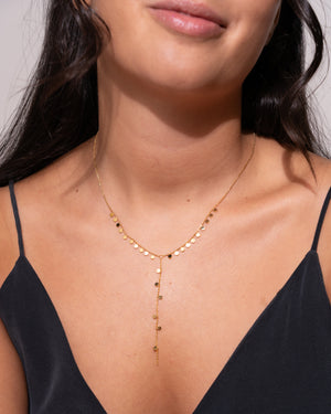 Lariat Charm Halskette