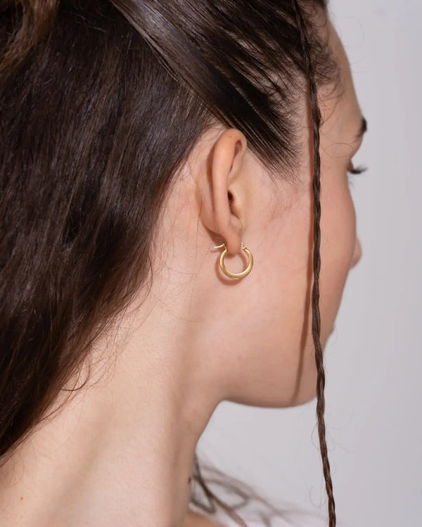 Crescent Matte Hoop