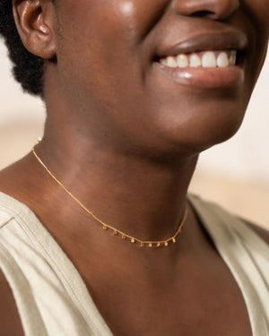 Star Charm Halskette