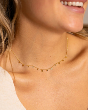 Snowflake Charm Necklace