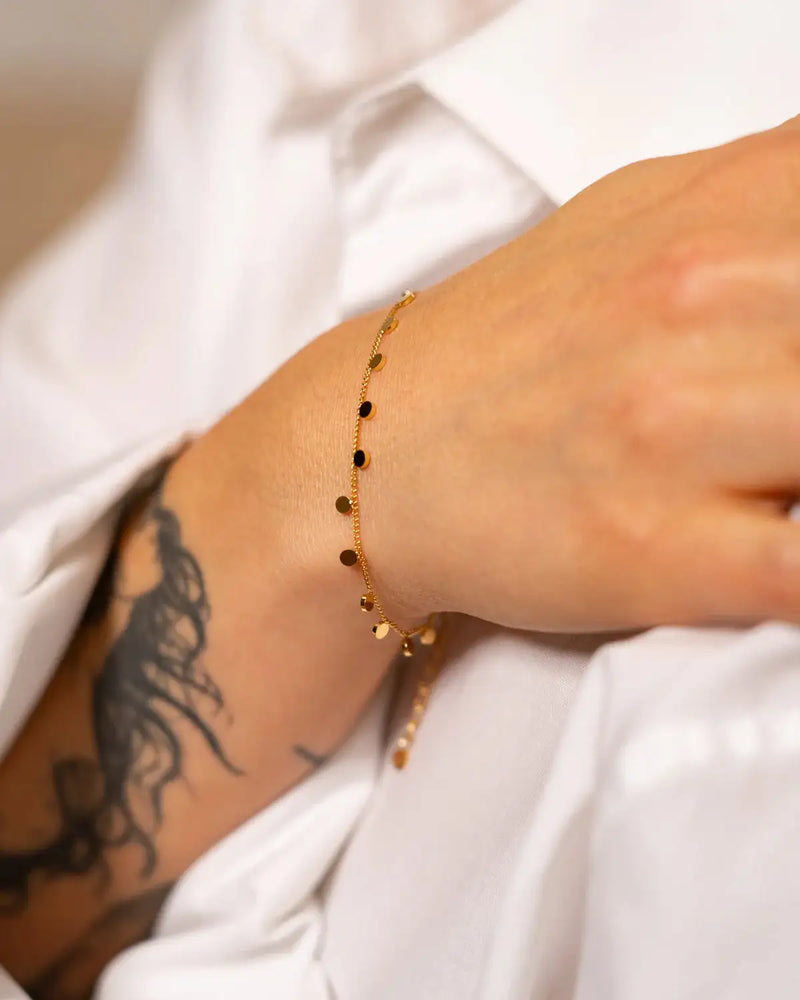 Circle Charm Armband