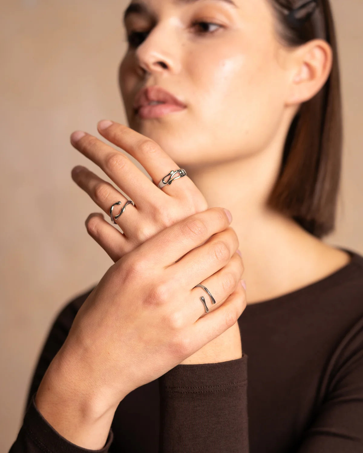 silber / Verstellbar