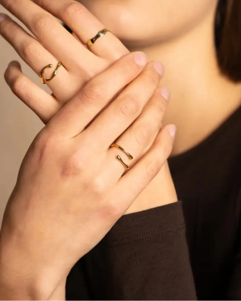 gold / Verstellbar