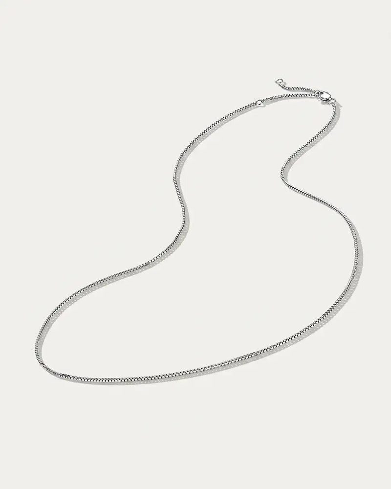 Box Necklace (925 Silver)