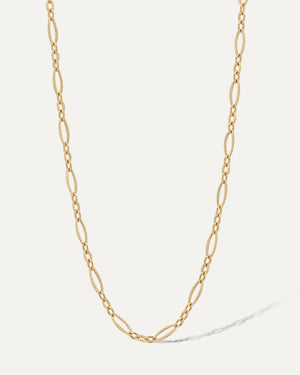 Fine Oval Halskette