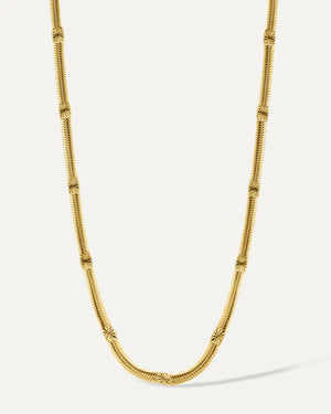 Flat Sun Necklace