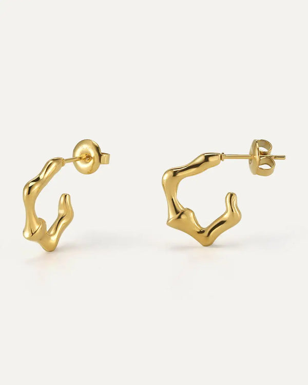 Small Melted Ohrring