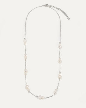 Double Pearl Halskette