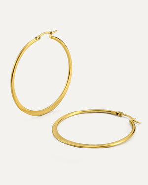 Crescent Matte Hoop