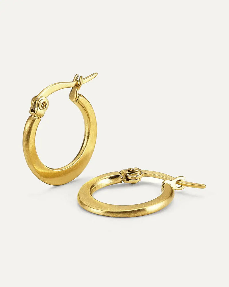 Crescent Matte Hoop