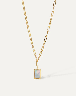 Pearl Frame Necklace