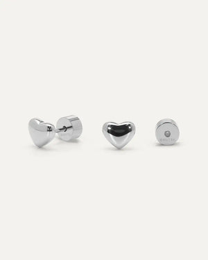 Chunky Heart Stud