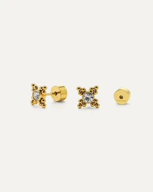 Quatro stud earrings