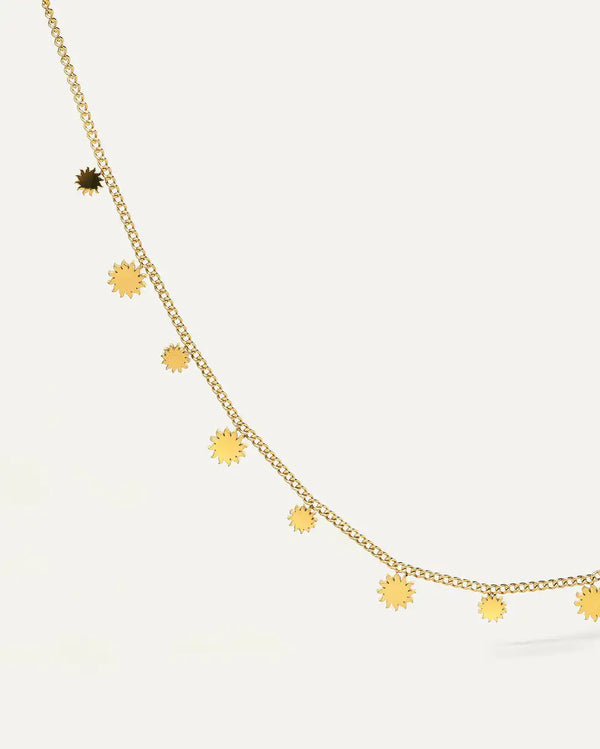 Sun Charm Necklace