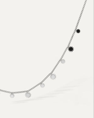 Sun Charm Halskette