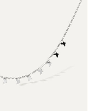Butterfly Charm Halskette
