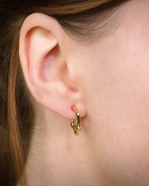 Small Melted Ohrring