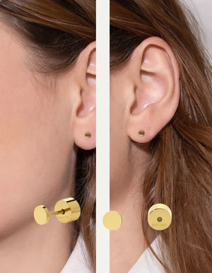 Circle Stud Earring Set