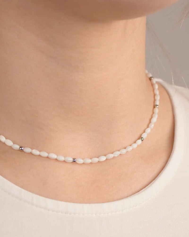 Shell Bead Halskette